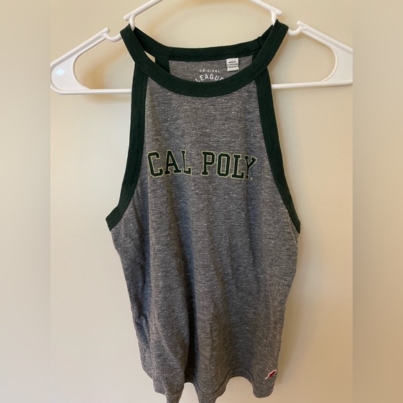 Cal Poly halter top tank (original LEAGUE collegiate outfitters) size small - Picture 1 of 2